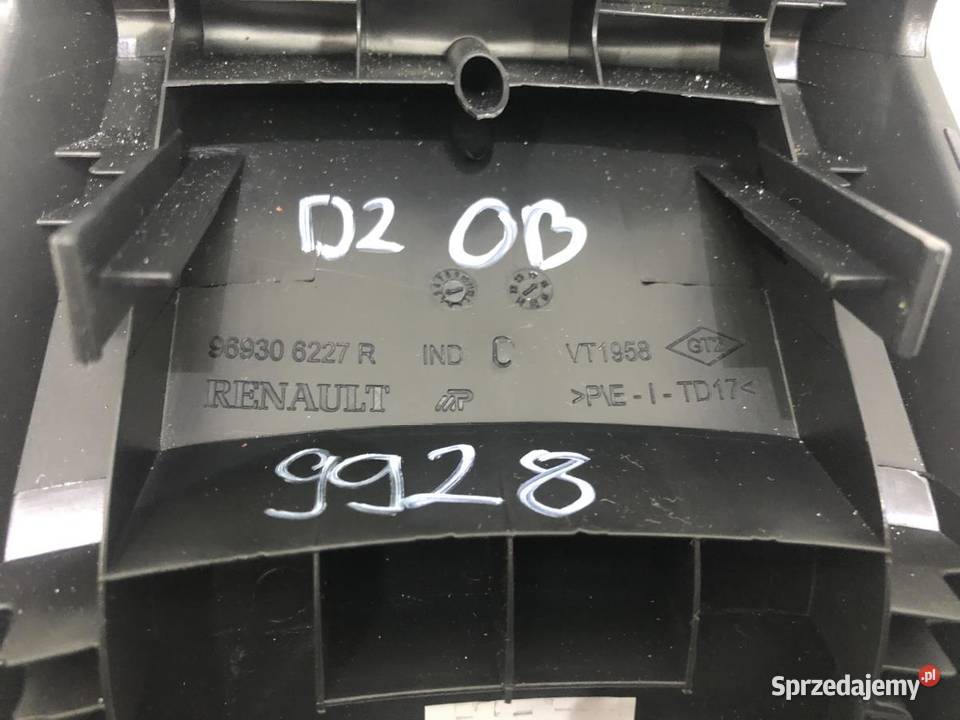 PLASTIK OSŁONA TUNELU 969306227R DACIA DUSTER II osobowe