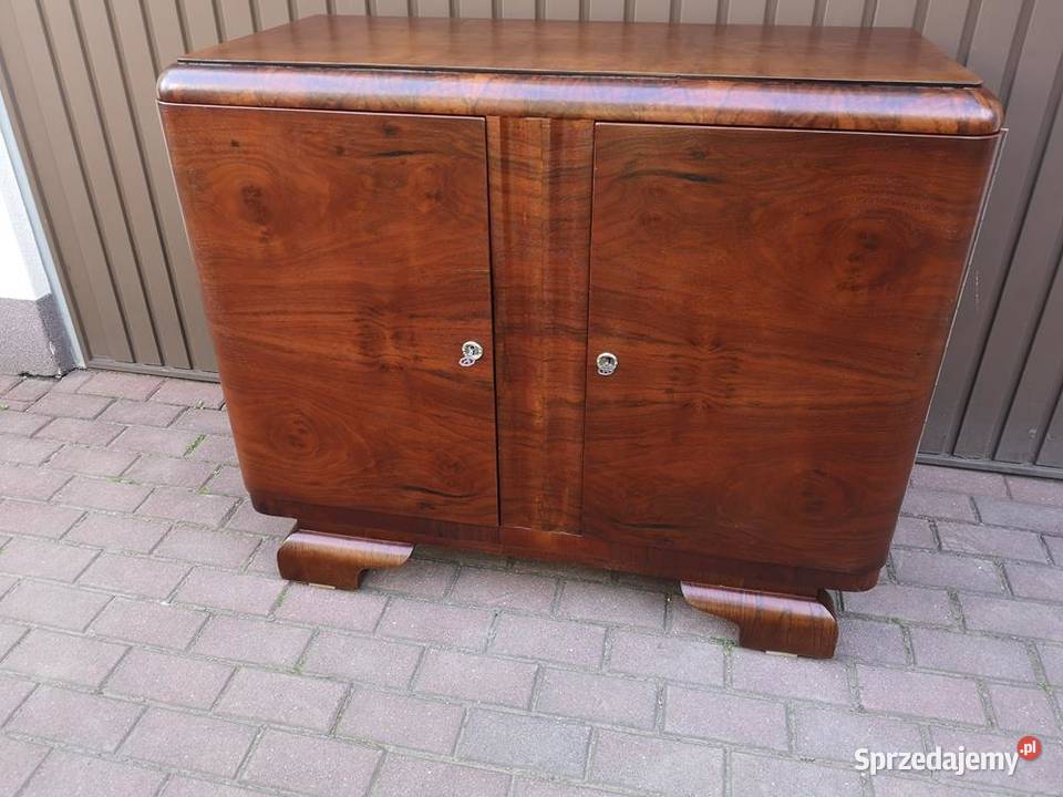 Komoda Pomocnik ARTDECO OrzechDąb Zgrabna Stara Swarzędz