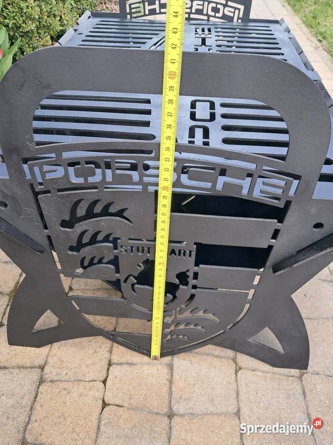 Grill przenośny Porsche Stuttgart Grille węglowe