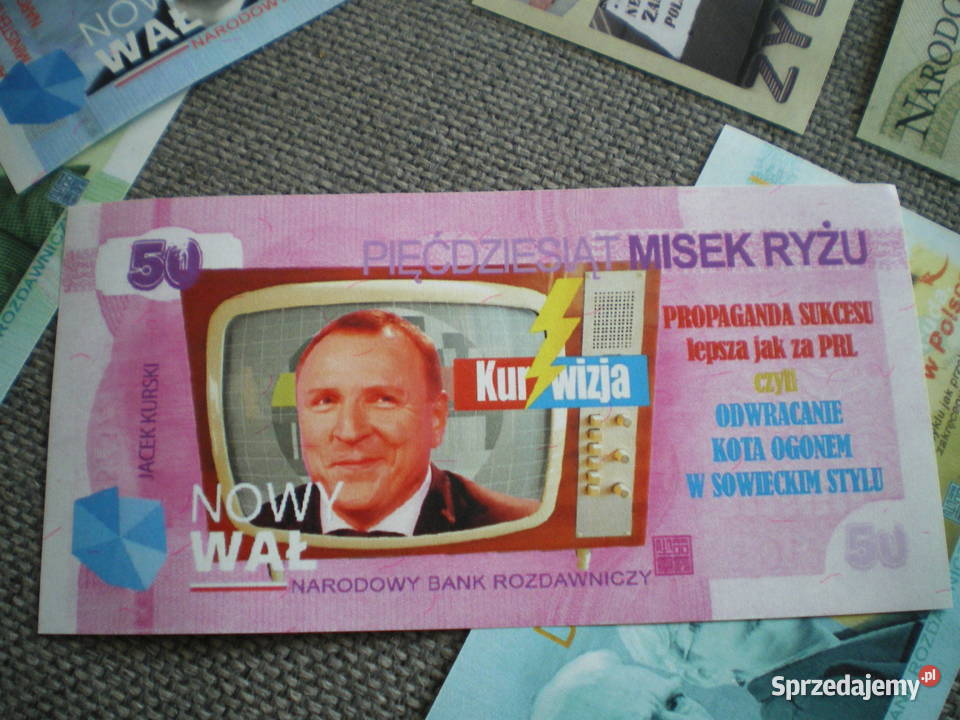 zestaw śmiesznych banknotów opolskie Strzelce Opolskie