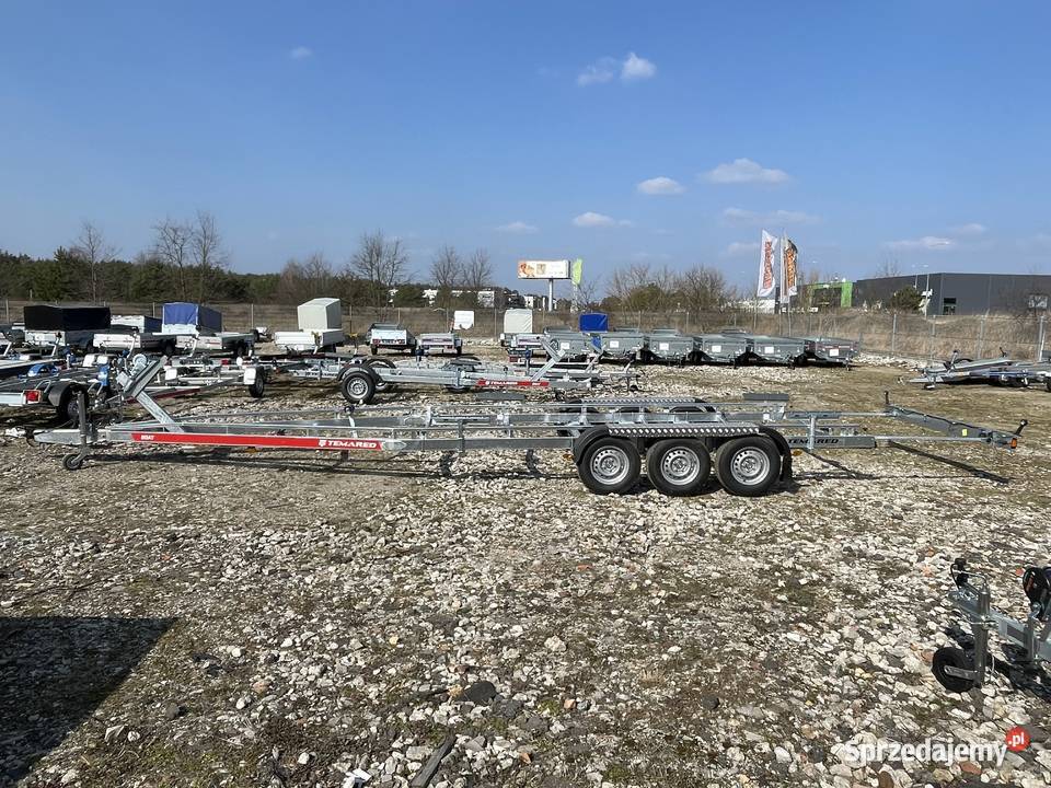 Przyczepa podłodziowa do 97m 3500DMC TEMAred Piła