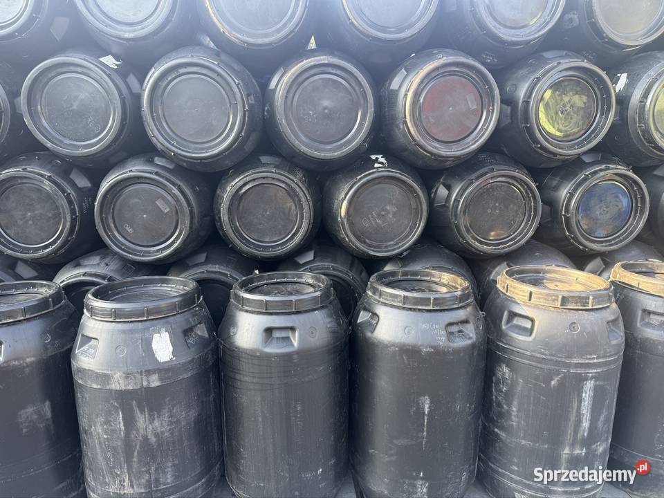 NAJWIEKSZE BECZKI 250 litrów spożywce plastikowe małopolskie Brzesko