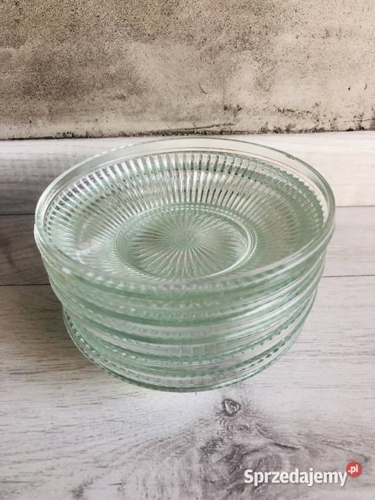 Podstawki spodki salaterki talerze PRL małe Łódź sprzedam