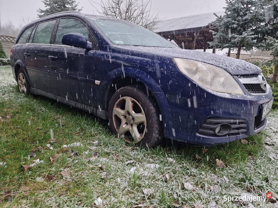 Opel Vectra C kombi polift 19 cdti granatowa w manualna