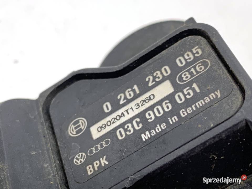 PRZEPŁYWOMIERZ SEAT IBIZA IV 0261230095 14 85 osobowe Przepływomierze