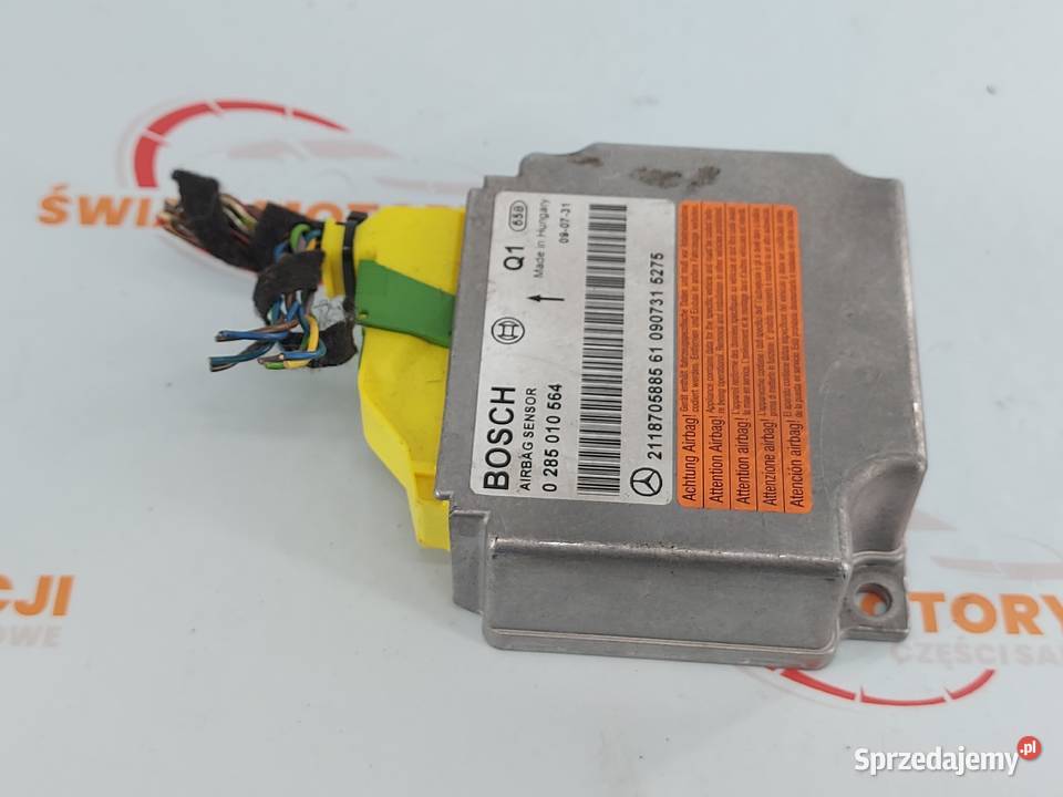 MERCEDES CLS C219 30 CDI 09r moduł AIRBAG świętokrzyskie Kielce sprzedam