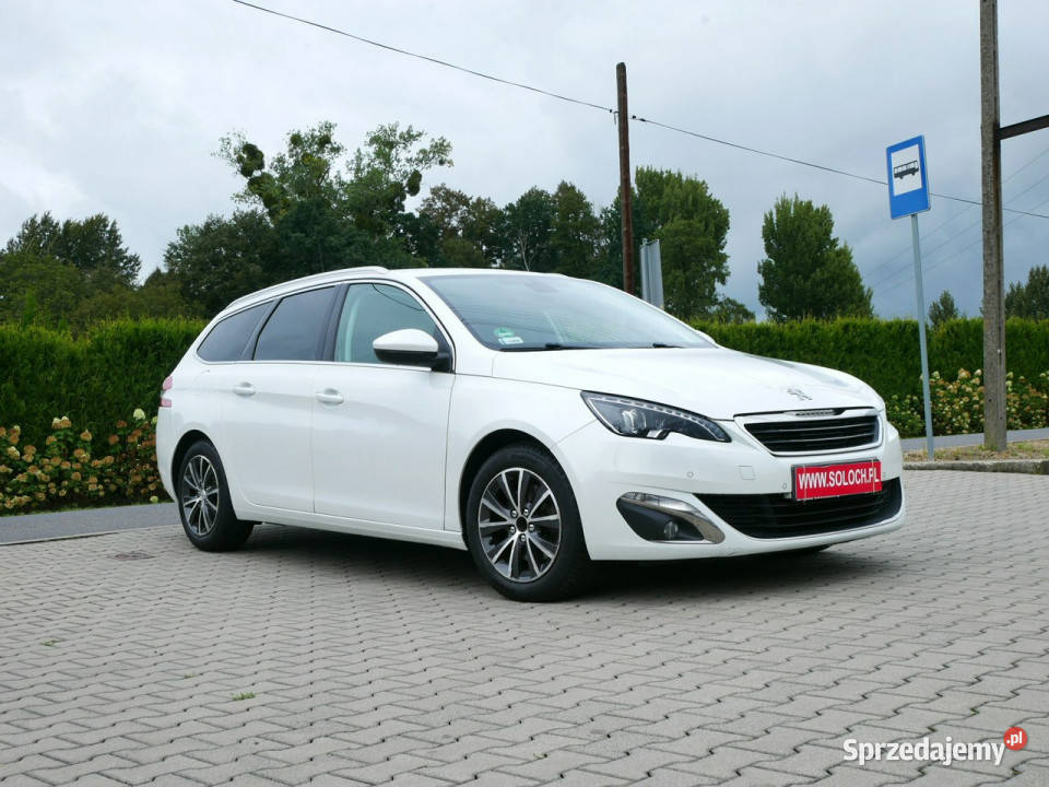 Peugeot 308 20 BHDi 150 Eu5 Kombi Automat Navi relingi dachowe śląskie Goczałkowice-Zdrój