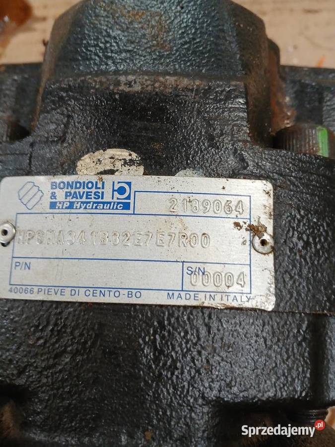 Pompa hydrauliczna żeliwna zębata Bondioli Łódź sprzedam