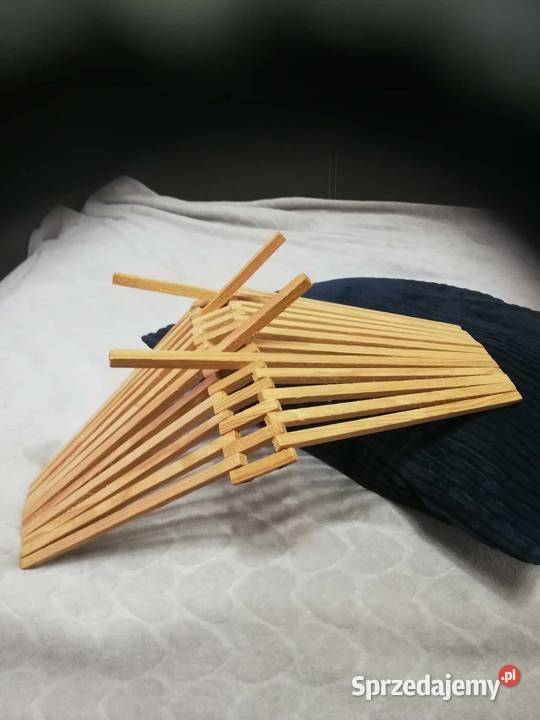 Gazetnik składany drewniany sprzedam