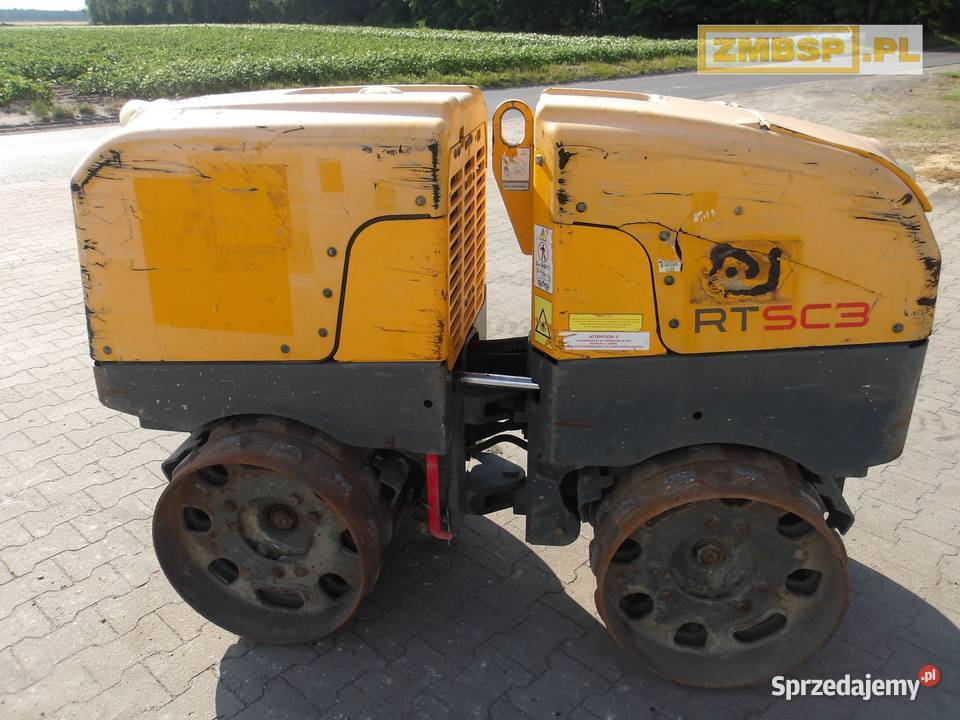 Walec okołkowany zdalnie sterowany Wacker Neuson Pleszew sprzedam