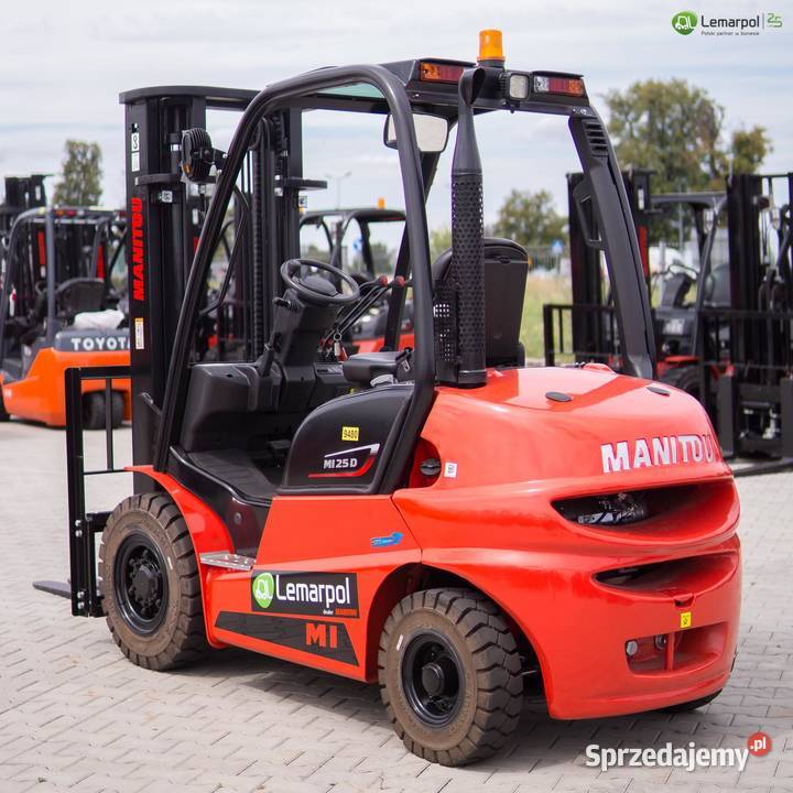 Wózek widłowy Manitou Mi25D 4m Zator