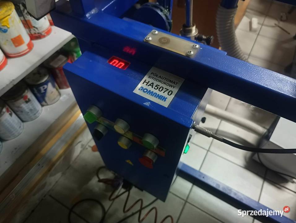 Półautomat sitodrukowy romanik HA 5070 Pozostałe małopolskie Olkusz sprzedam