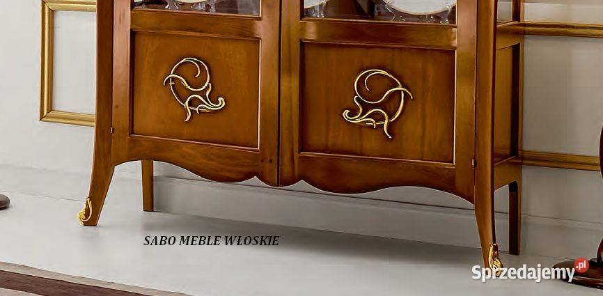 Klasyczna drewniana witryna 2drzwiowa Przemyśl sprzedam