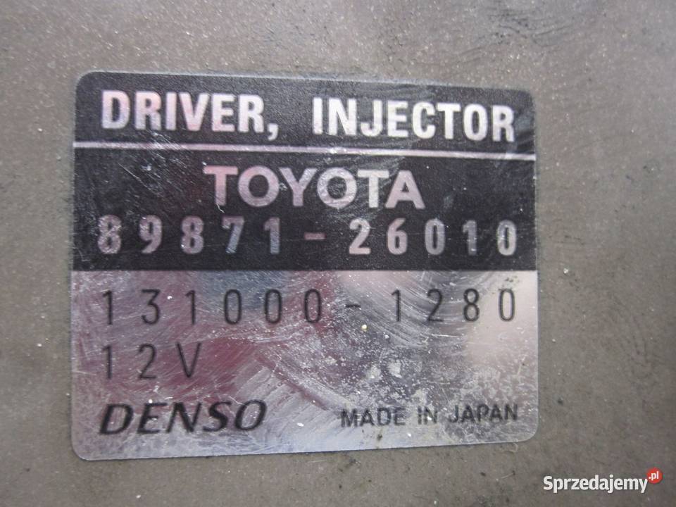 TOYOTA RAV4 II 20 D4D moduł sterownik wtrysków Kielce