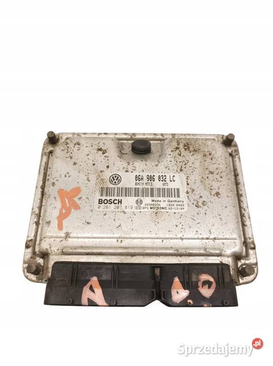 STEROWNIK SILNIKA 06A906032LC 0261207819 20 B świętokrzyskie