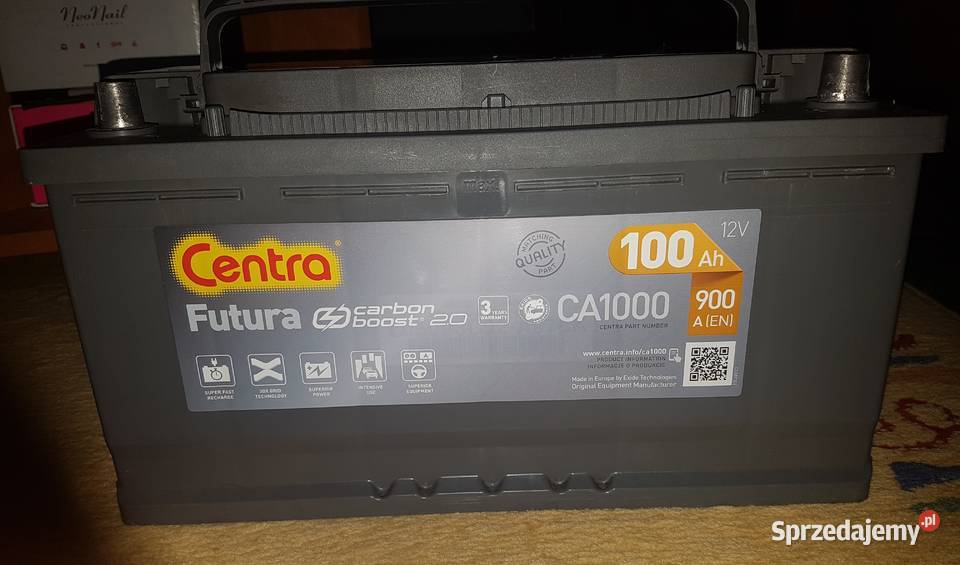 Akumulator samochodowy CENTRA FUTURA Suwałki