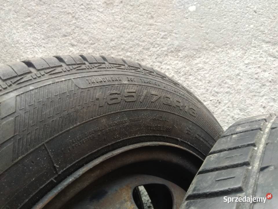 Opony z felgami 16570 R13 4 sztuki Good Year Lublin