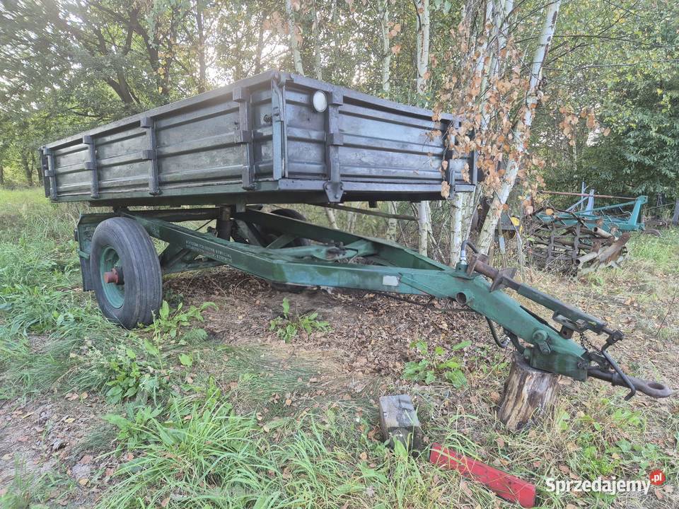 Przyczepa jednoosiowa rumunka wywrotka przyczepa Bucze sprzedam