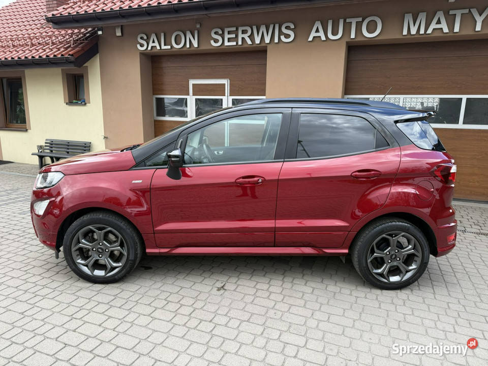 Ford EcoSport 10 125 ST Krajowy Klima Kamera bordowy Orzech