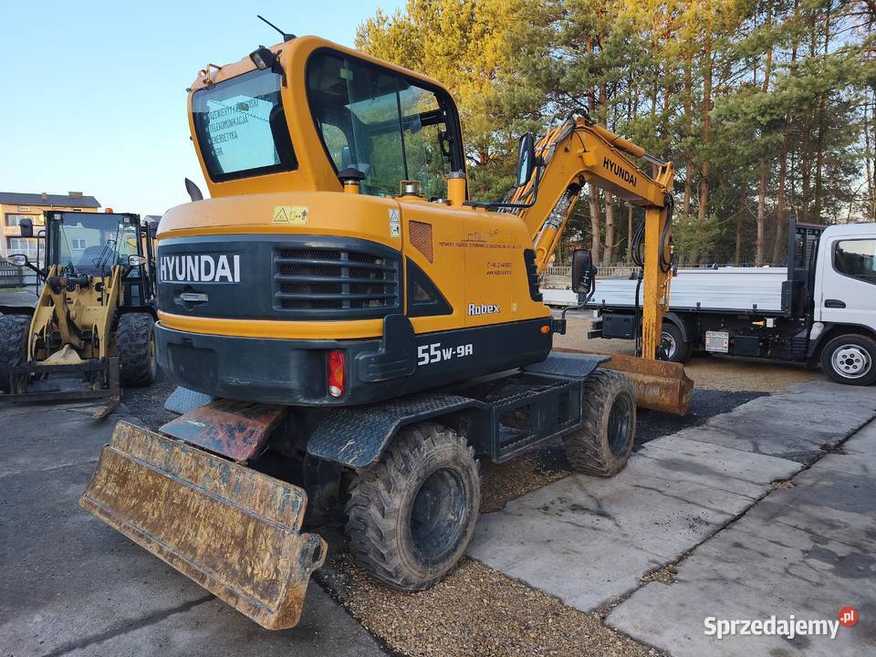 Koparka kołowa Hyundai 55 W 900 mtg krajowa Konopiska