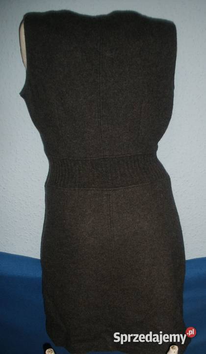 sukienka szara Tatuum szary/srebrny