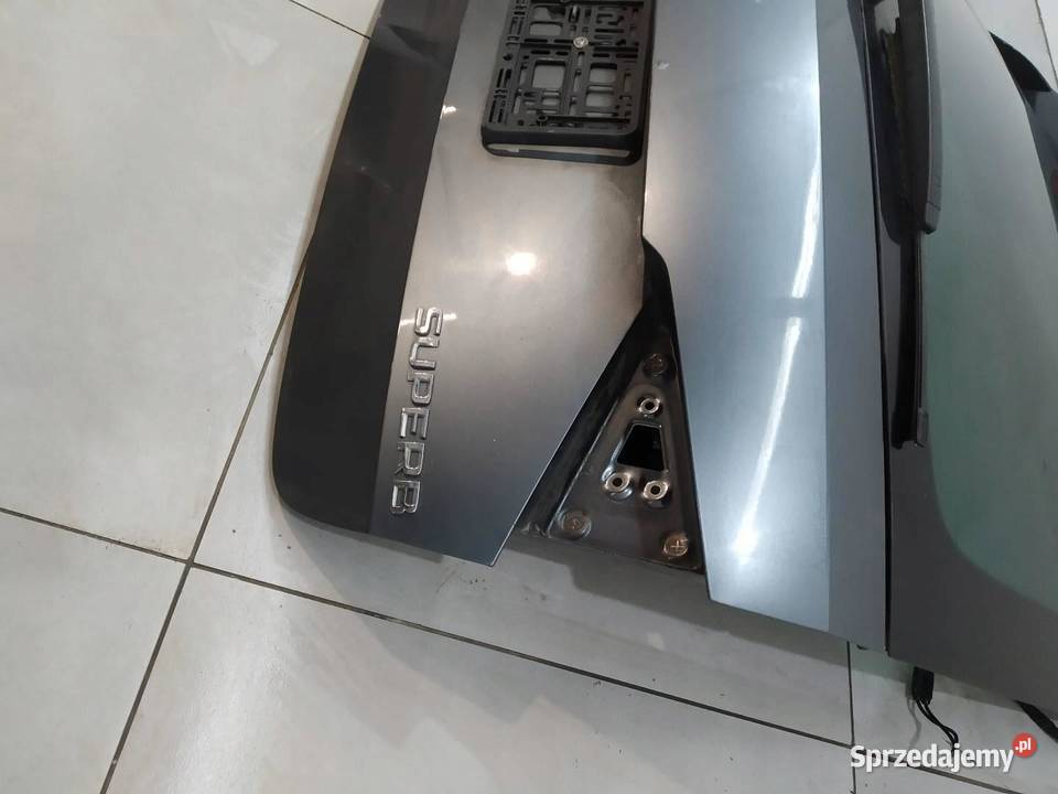 KLAPA TYŁ SZYBA KOMBI Skoda Superb III 2015 Rok produkcji 2018