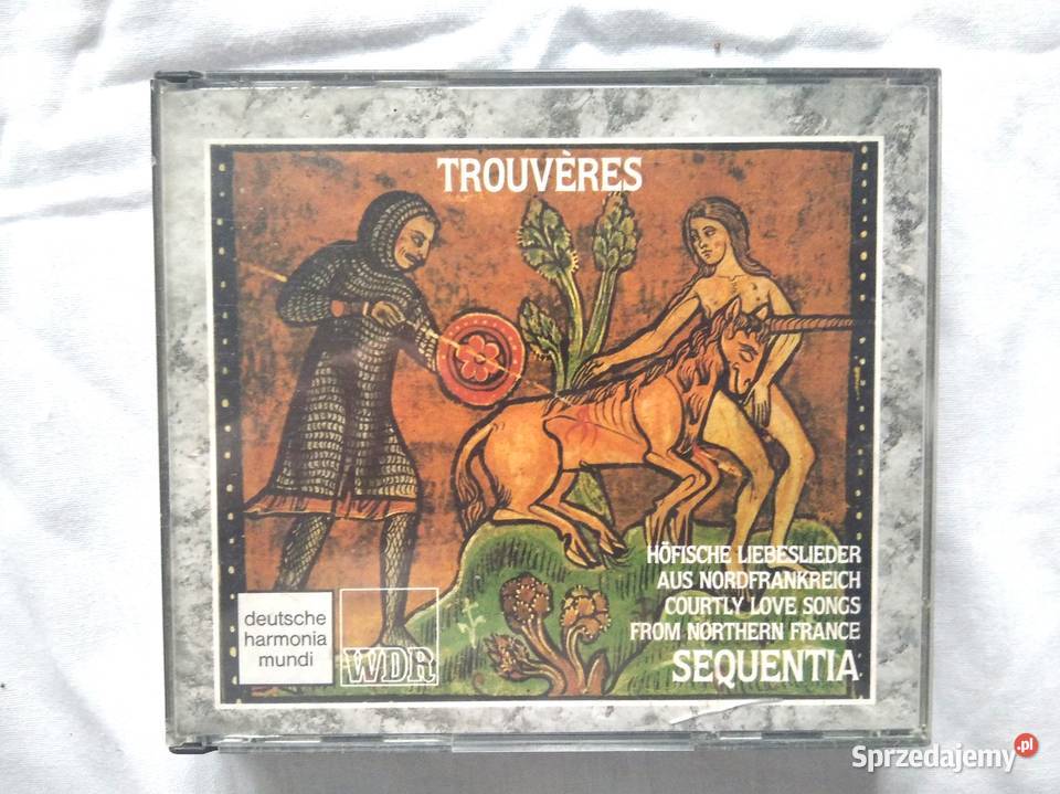 TrouveresHfische Liebeslieder aus Nordfrankreich CD Gdańsk sprzedam