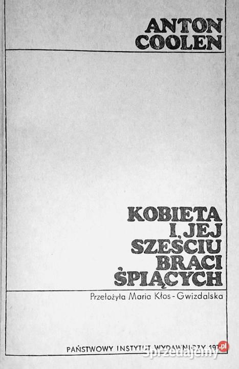 Kobieta i jej sześciu braci śpiących Anton sprzedam