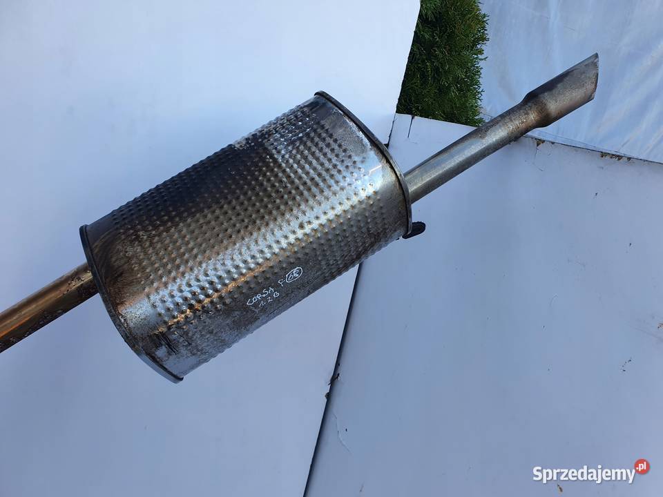 Opel Corsa F 12 12V WYDECH TŁUMIK rura wydechowa Rudka