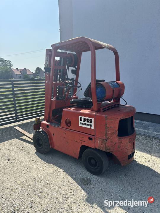 Wózek widłowy clark 15t 33m lpg automat wolna Pajęczno