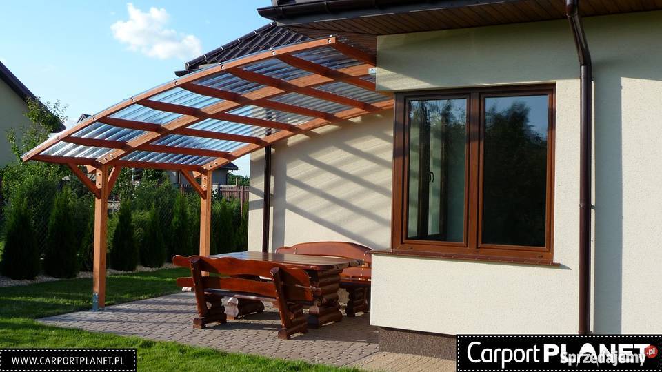 Warszawa drewniane zadaszenia tarasów pergole