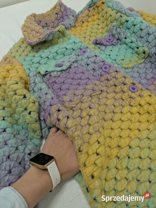 Kurtka koszulowa oversize