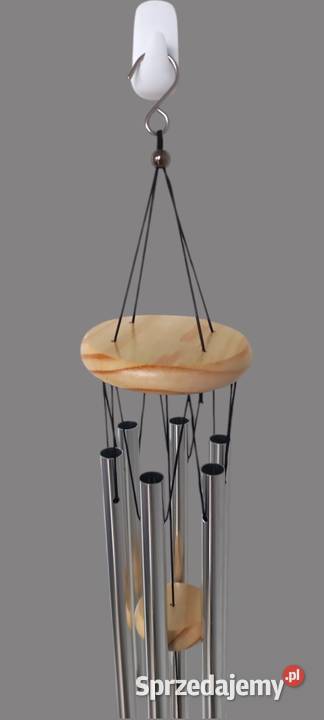 Dzwonki wietrzne metalowe 6 rurki