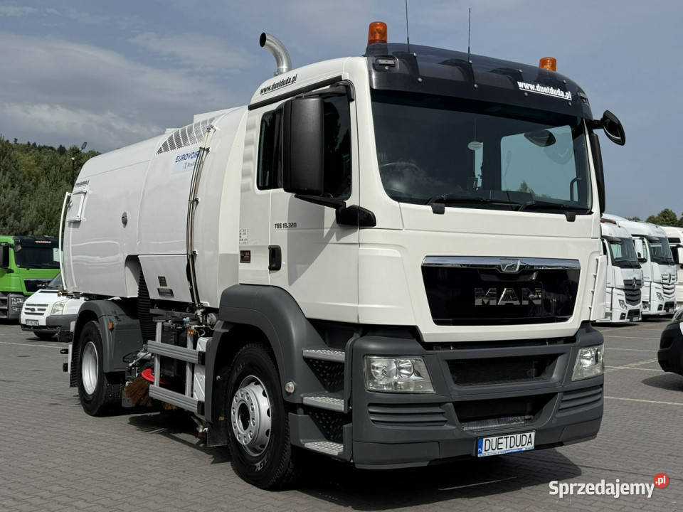MAN TGS 18320 E5 BUCHER OPTIFANT 8000 Zamiatarka świętokrzyskie