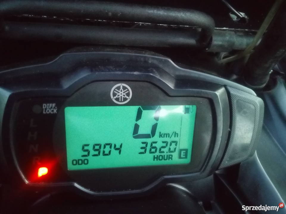 YAMAHA grizzly 700FI 2009r quadkład Yamaha Siedlce