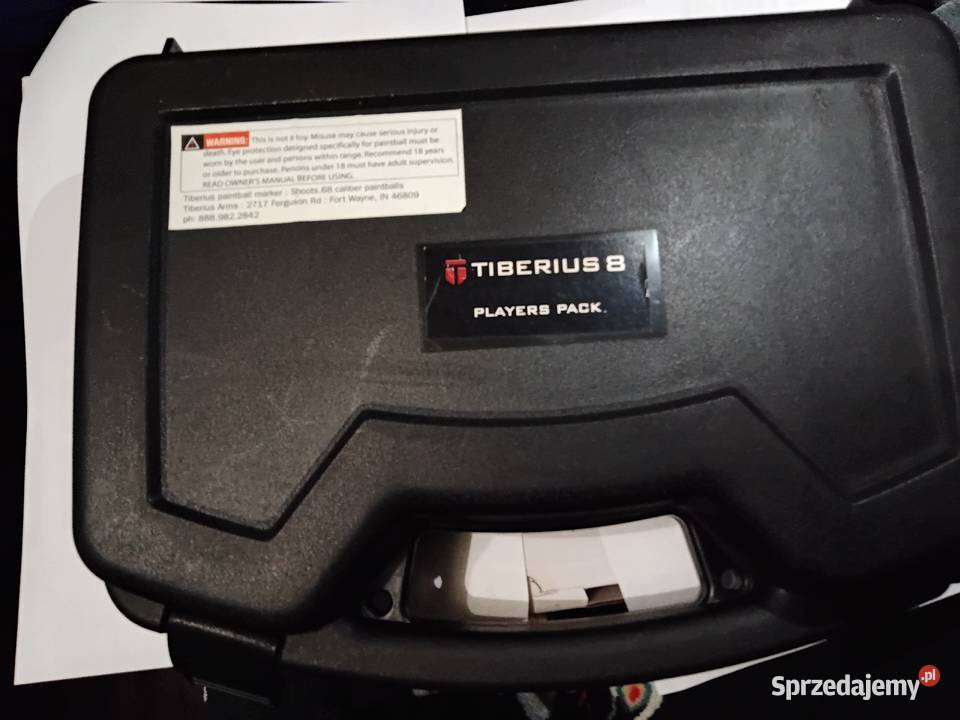 Tiberius 8 paintball Pozostałe Ząbki sprzedam