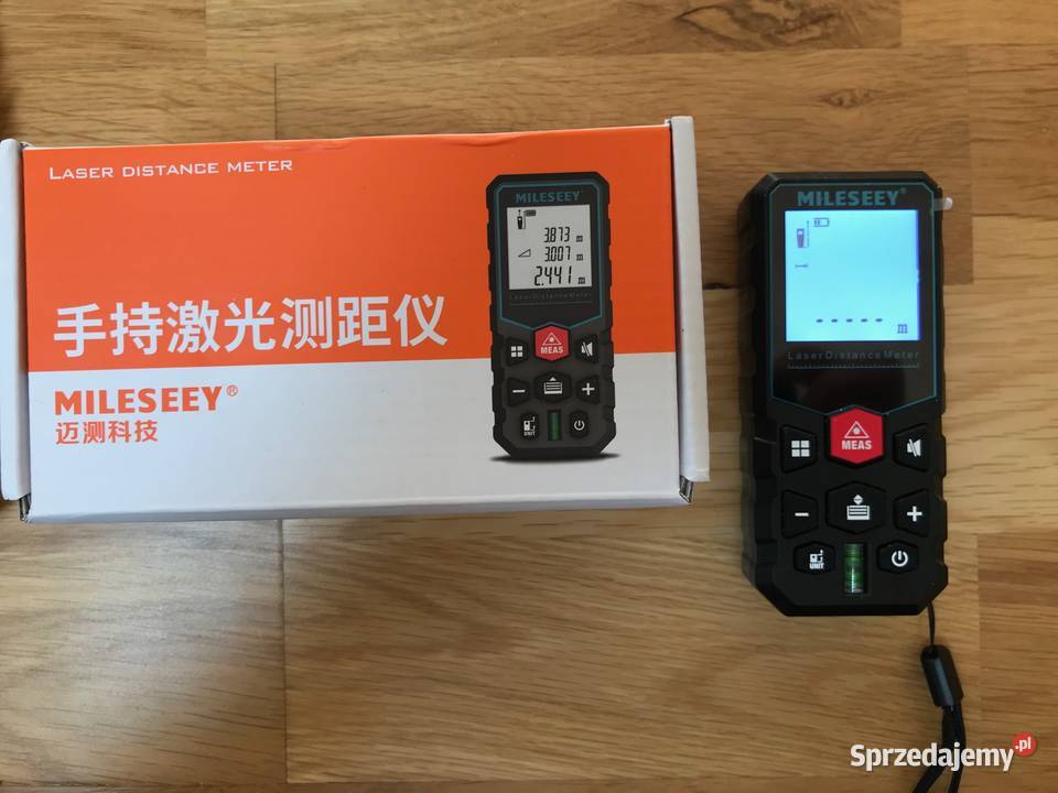 Dalmierz laserowy NOWY Mileseey GDAŃSK FIlm z Gdańsk