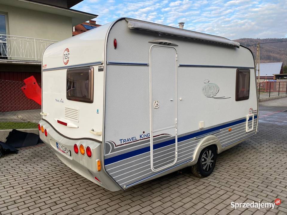 PRZYCZEPA TEC TRAVEL KING 390 HTF 2005 zadbana Brenna