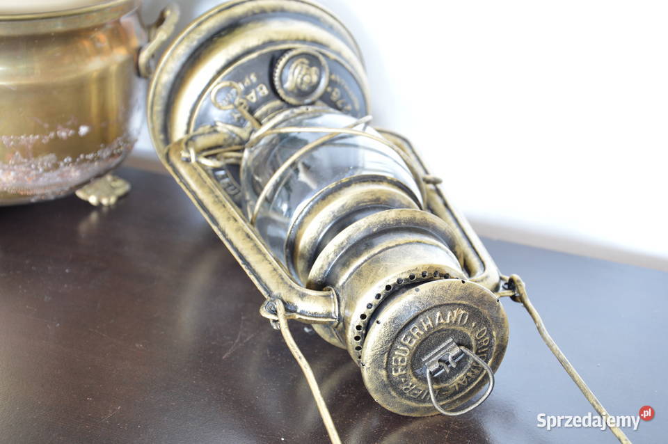 metalowa LAMPA NAFTOWA stara ogrodowa wisząca Antyki Jastrzębie-Zdrój