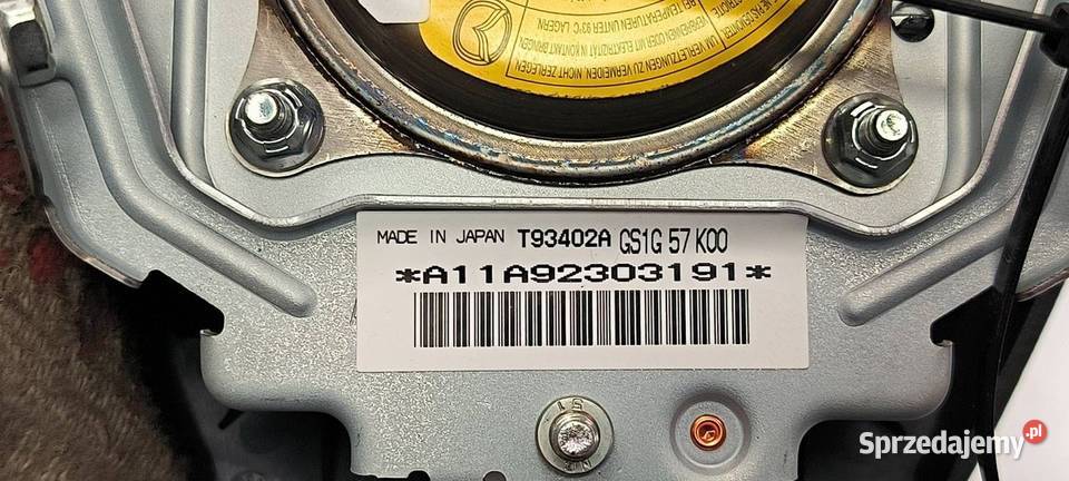 PODUSZKA AIRBAG MAZDA 6 II GS1G57K00 Lipno