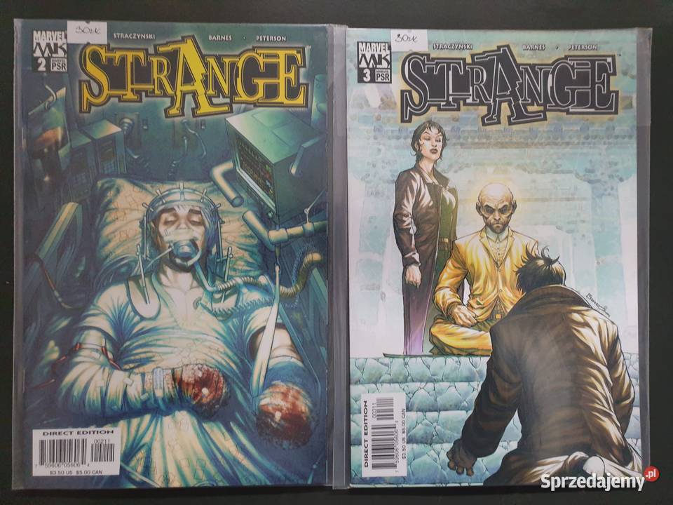 Strange zestaw 5 oryginalnych komiksów Marvel pomorskie Gdynia