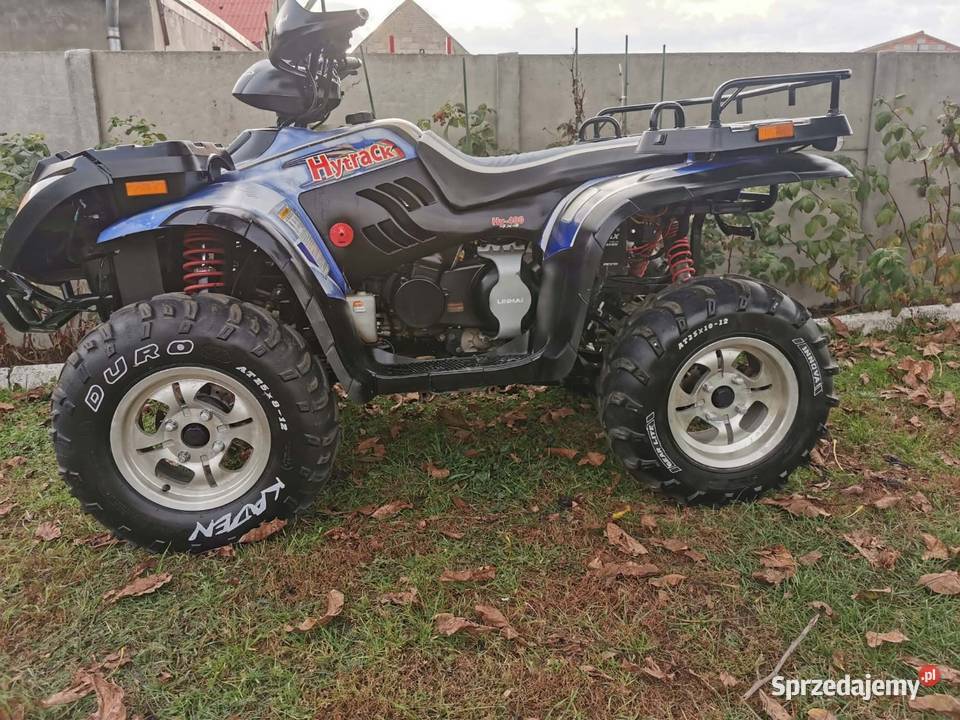 Quad Linhai 400kwity l7e 4X4 IRS hak automatyczna Rawicz sprzedam