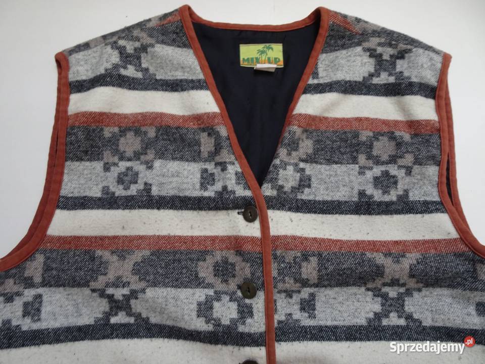 Ciepła kamizelka Vintage 42 44 Nowy Sącz