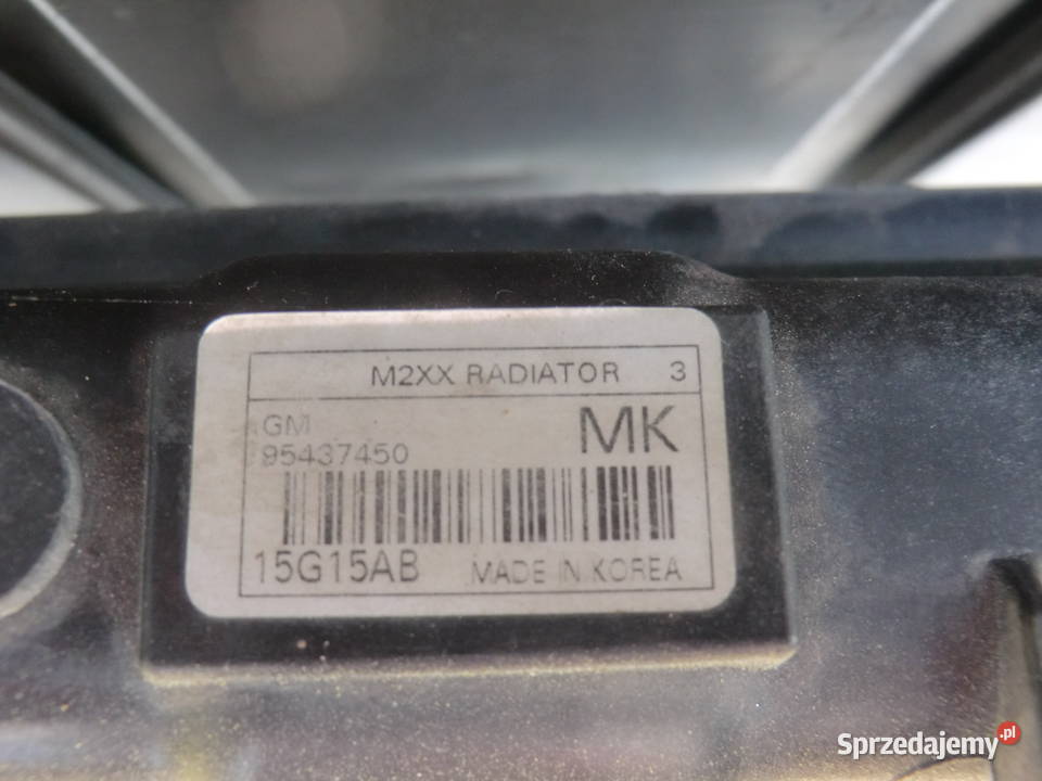 Opel OE 95437450 4233384915G1401100A chłodnica małopolskie Krzeszowice