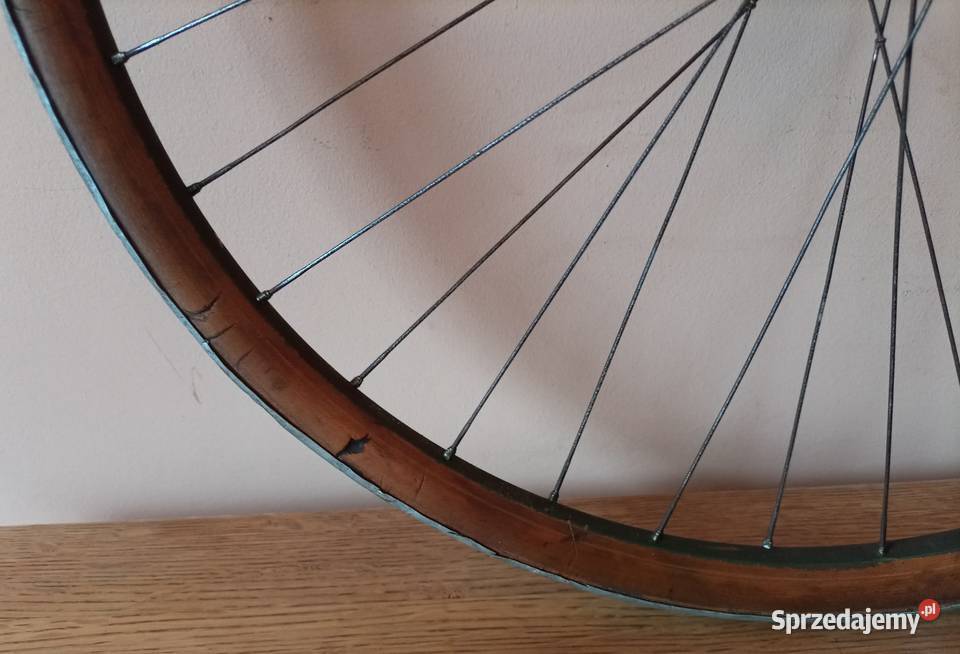 Zabytkowe Drewniane Koła Rowerowe sprzedam