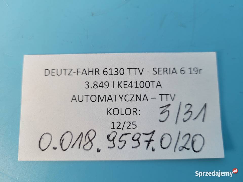 DEUTZFAHR 6130 TTV FLANSZA KOŁNIERZ WAŁU Kolno