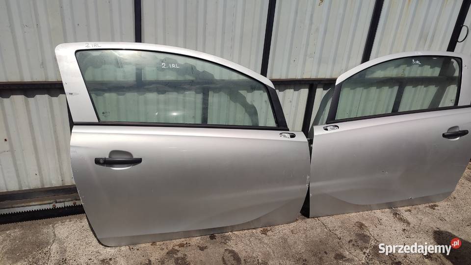 OPEL CORSA E 3D 3 2015 PRAWE LEWE PRZEDNIE PRZOD