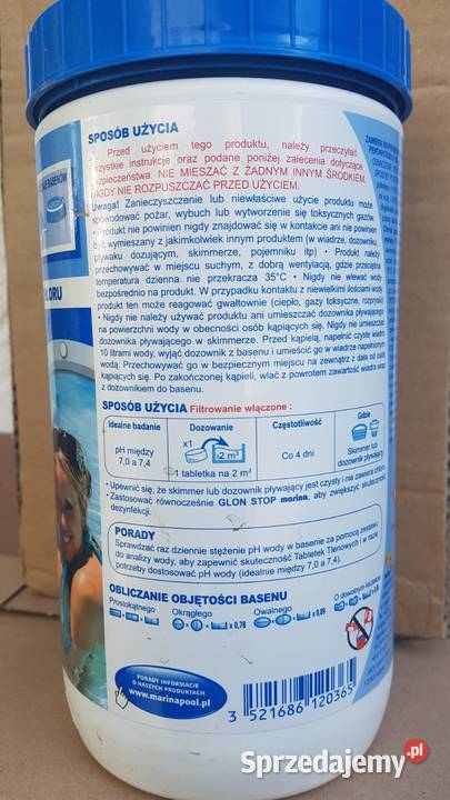 Tabletki tlenowe MARINA Gdańsk