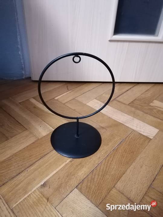 Stojak metalowy na oplątwę czarny sprzedam