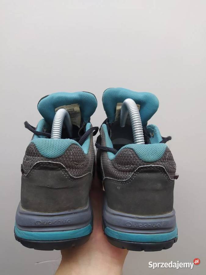 Buty trekkingowe Quechua FlexConcept NovaDry pomarańczowy